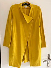PIU & PIU MADE IN ITALY, stylischer Mantel 40, tolles gelb, schöner Hingucker!
