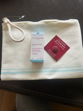 NEU BIOTHERM KOSMETIK MAKE-UP TASCHE + CLARINS Proben Lipstick + Hydra Essentiel