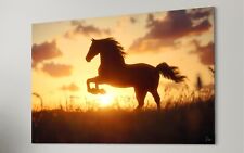 Pferde Leinwand Bild Abstrakt