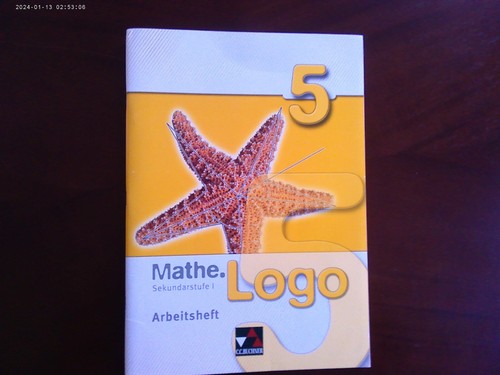 Mathe arbeitsheft logo 5 - logo, kl.