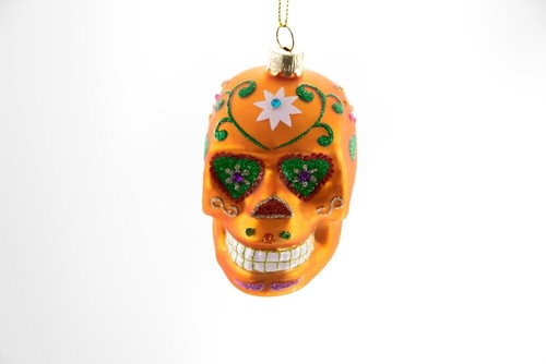 Totenkopf orange glas - ,