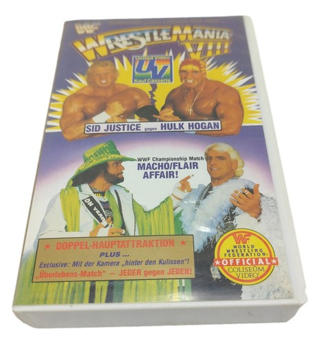 Wwf wrestlemania viii vhs - 🔥wwf,