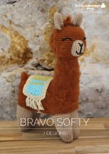 Schachenmayr Booklet - Bravo Softy - 7 Designs Anleitungen Stricken Häkeln Heft