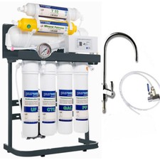 PUR Booster Quick 7 Stufen Umkehrosmoseanlage 400 GPD ohne Tank