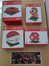4x FC. Bayern Baustein-Puzzle