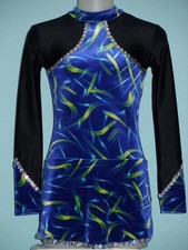 Rhythmische Sportgymnastik, Kürkleid, Eiskunstlauf, Wettkampfanzug Gr. 128-140 