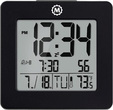 Marathon CL030049BK Tischuhr