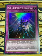 Yugioh Resh-Schattenpuppen-Inkarnation SDSH-DE033 Super Rare