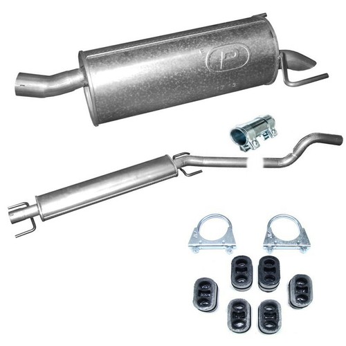 Auspuff mitteltopf endtopf - auspuff,