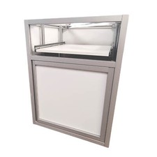 Scharnier verdeckt Aluprofil 30x30 grifflos push to open Aluminiumprofil 