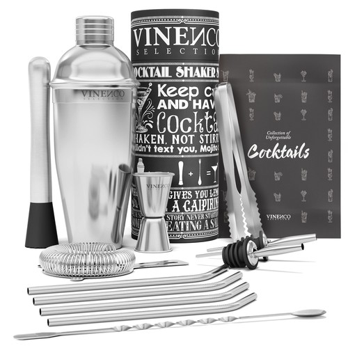 Cocktail shaker set - set, mit