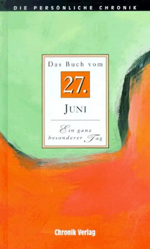 Die persönliche chronik 27 - die,