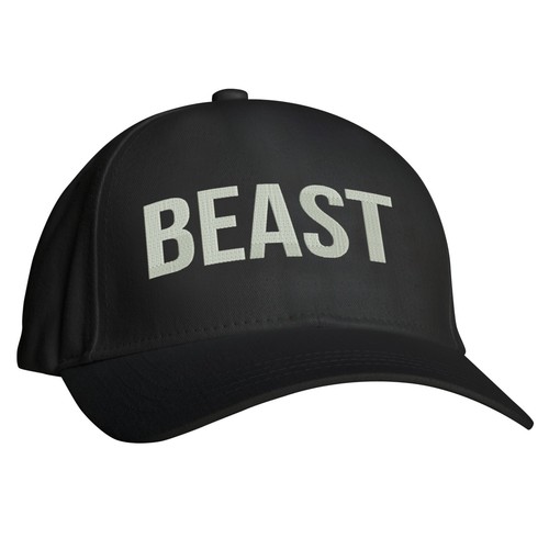 Baseballmütze bestickt bestie - bestickt,