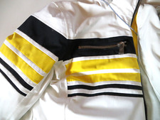 TOP Skijacke Toni Sailer Damen weiß-gelb-schwarz Gr. 42 / L