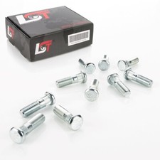 10x Radschraube Rändelbolzen