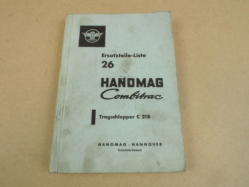 Hanomag c218 combitrac - hanomag,