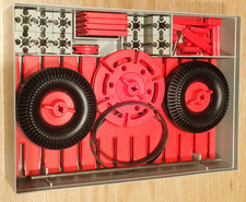 Fischertechnik Aufbau Grundkasten 50/1 teilw. OVP 30143 vollständig Bauanleitung