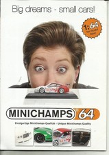 Mini Taschen Katalog Minichamps Big Dreams-Small Cars 2010 Modellautos 1:64