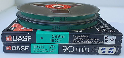 Basf tonbänder 18cm 1801 - basf,