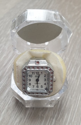 Vintage ring uhr silber - ring,
