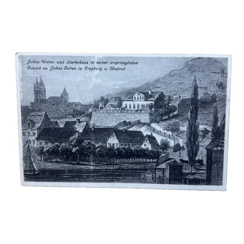 Postkarte freyburg unstrut - postkarte,
