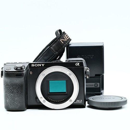 Sony alpha nex - α, schwarz