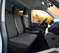 Maßgefertigte Sitzbezüge geeignet für VW T5 2003-2015 - LUX mit Polstermaterial 