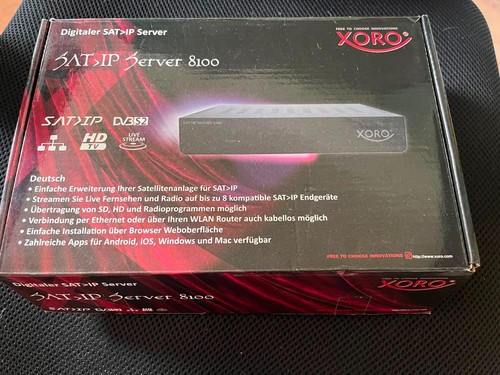 Xoro 8100 sat server - ip,