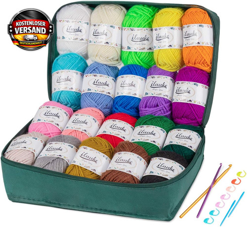 Acrylgarn set zum häkeln - zum,