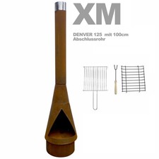 Garten kamin Terrassen Feuer