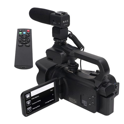 Videokamera mit fachem - 4k-videokamera, 18-fachem