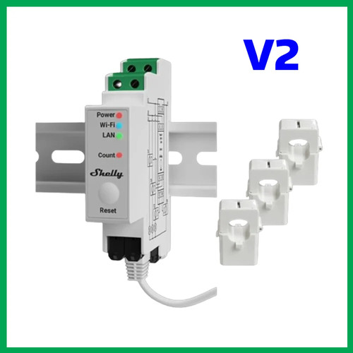 Shelly pro 3em nur - nur, für