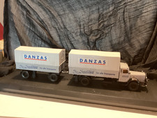 Schuco 1:43  Büssing 8000 mit Anhänger Danzas # 5029 in Orig Hartplastikbox