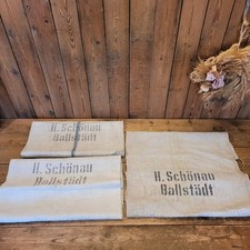 3x Sackleinen Schönau