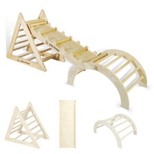 Kletterdreieck mit Rutsche  6