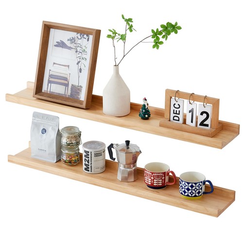Wandregal 2er set 80cm - 2er, set,