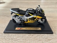 Maisto Motorrad Modell 1:18 Suzuki GSX R600 mit Sockel Sammler