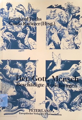 Tier gott mensch - tier,, gott,