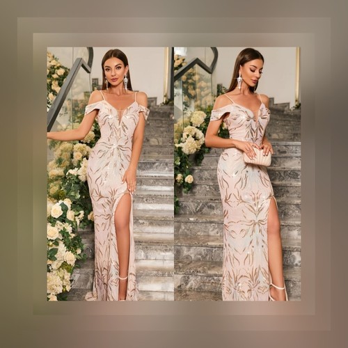 Langes abendkleid mit - langes,