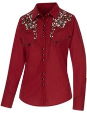 Damenbluse Westernbluse