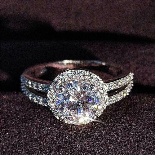 Rund diamant halo - rund,
