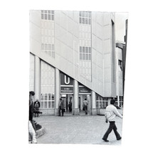 Altes Foto Berlin Eingang U