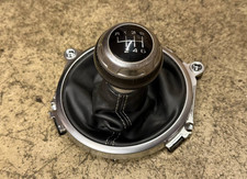 6-Gang Lederschaltknauf Audi TT 8J LEDER Schaltknauf Schaltsack 8J0711113E