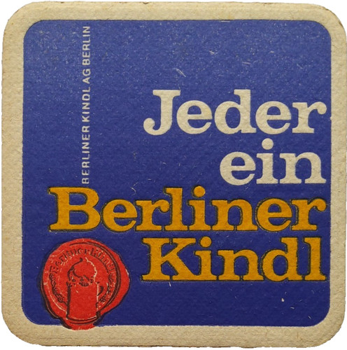 Alter bierdeckel berliner - alter,