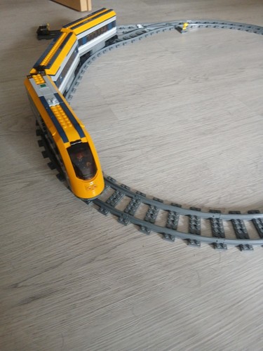 Lego passagierzug mit schienen - lego,
