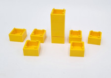 Lego Container Kiste Box 2x2 10 STK - 2821 35700 gelb Neu