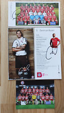 van Buyten - signiert - 4 x Autogrammkarte Bayern Teamkarte Mannschaftskarte AK