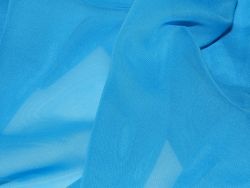 Chiffon stoff türkis - chiffon,