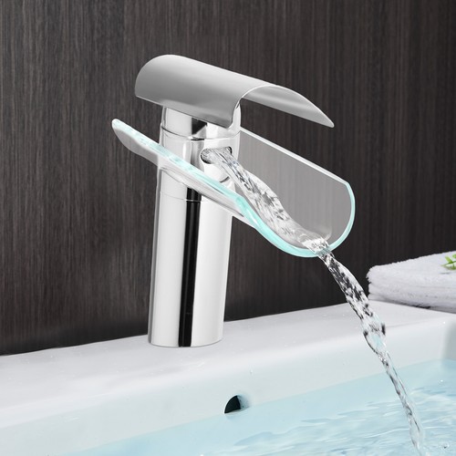 Glas wasserfall wasserhahn - glas,