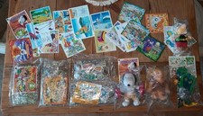 8 ältere Maxi Ü-Ei + BPZ - Puzzles Snoopy Asterix u.a.